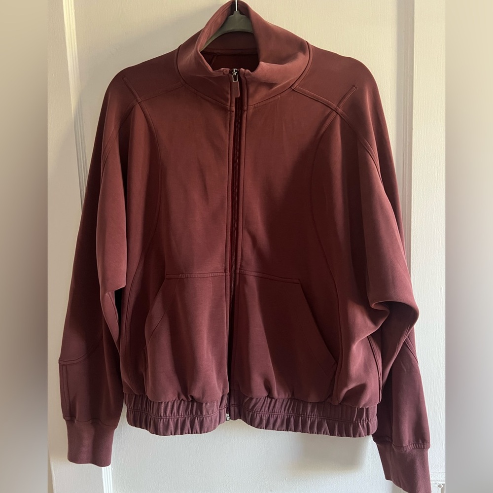 Lululemon Brushed Softstreme Funnel-Neck jacket
